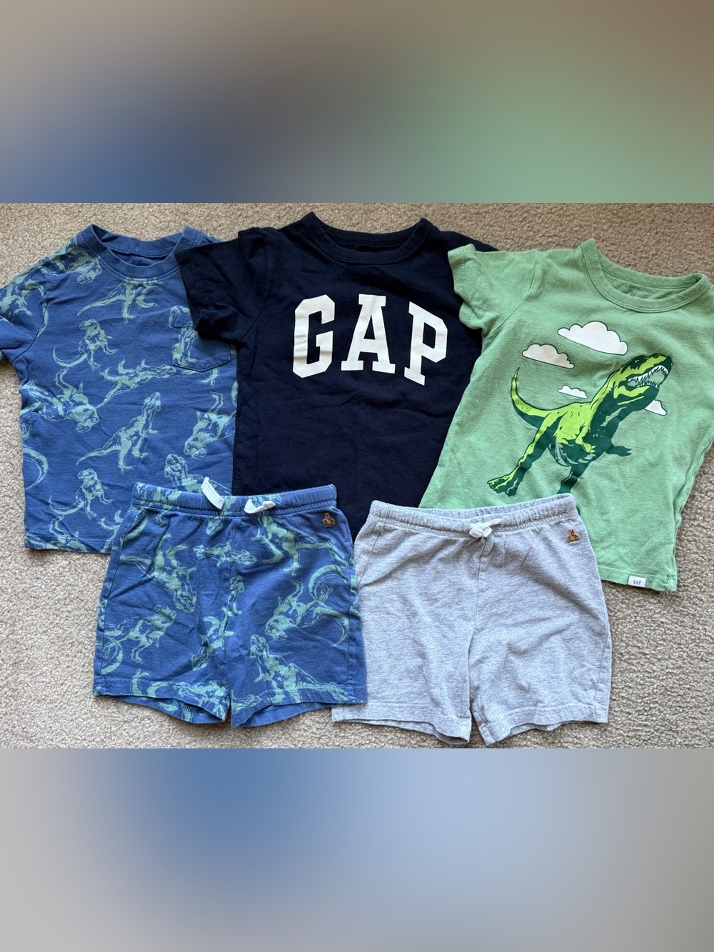 Gap Kids Boys’ Shirts & Shorts Sets Size 4T